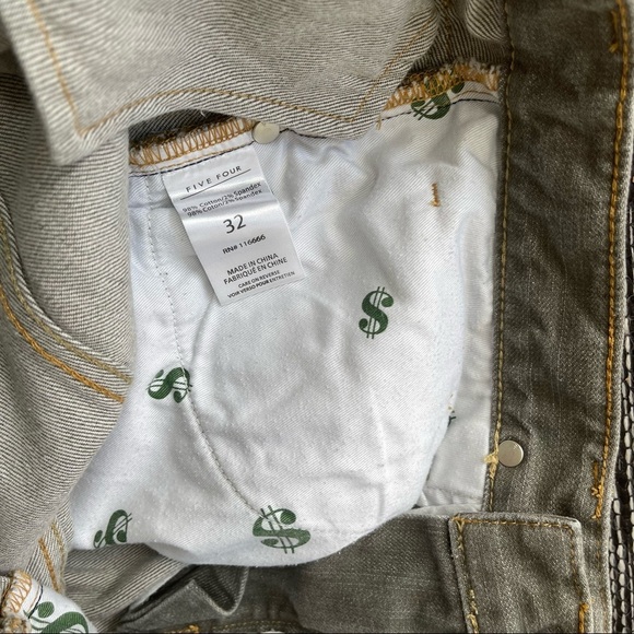 Five Four Mark McNairy Straight Leg‎ Jeans Size: 32 - Picture 7 of 8